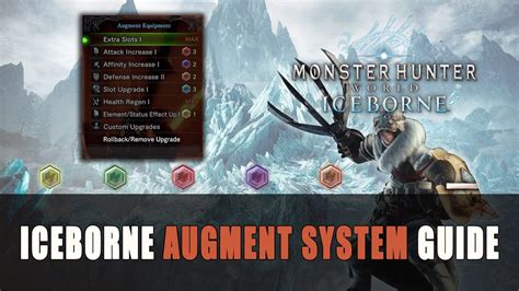 iceborne augment guide